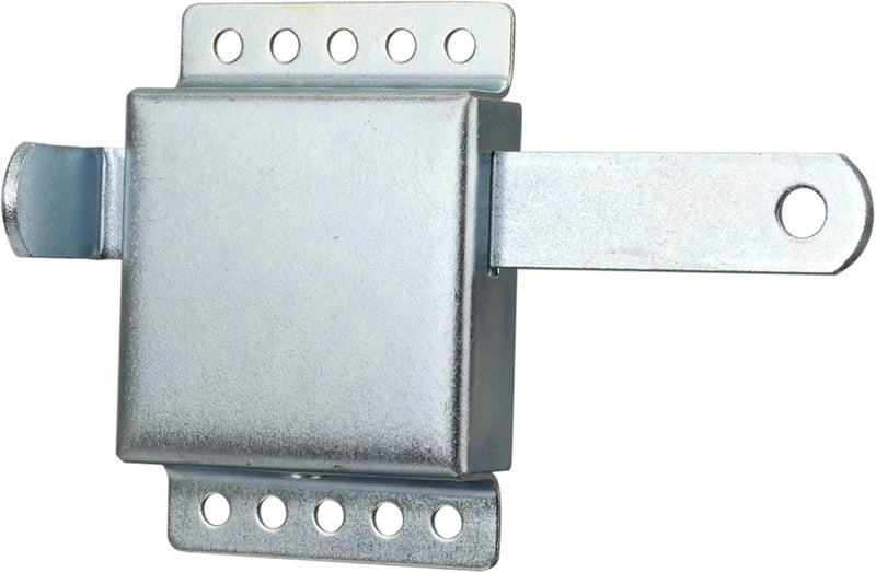 ALCAN Residential Garage Door Universal and Adjustable Lock System | Lock Replacement for Garage Door Repair | Hardware Lock Garage Repair | Slide Lock Garage Door Security | Garage Hardware Lock Security - Image 1